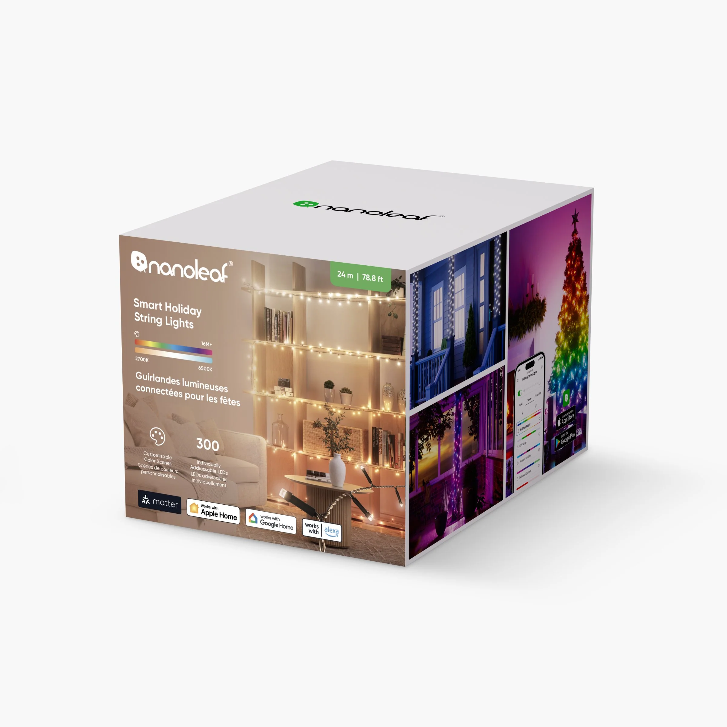 Matter Smart Holiday String Lights (300 LEDs) - Image 7