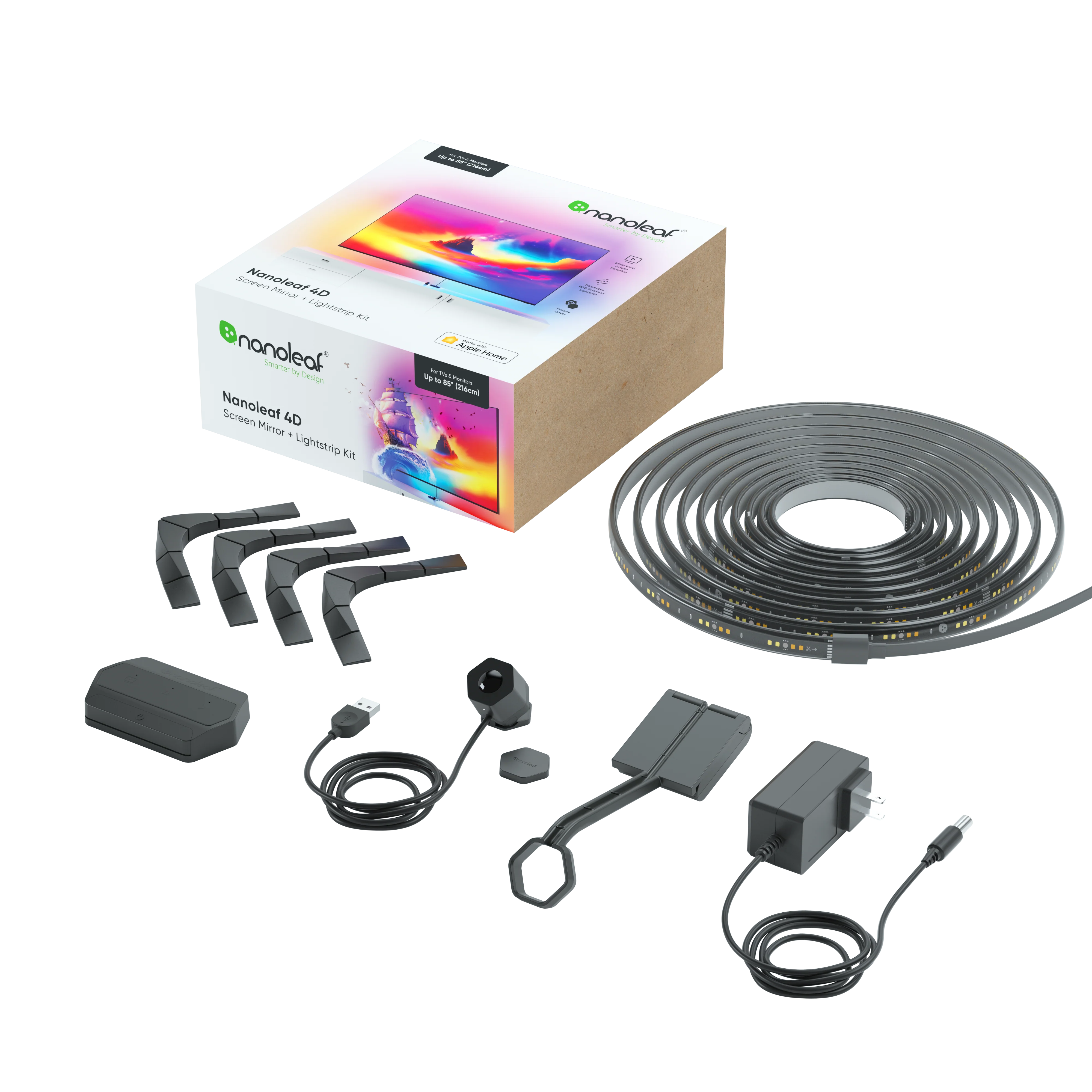 Nanoleaf 4D Screen Mirror + Lightstrip Kit (For TVs and Monitors up to 85") - Image 7