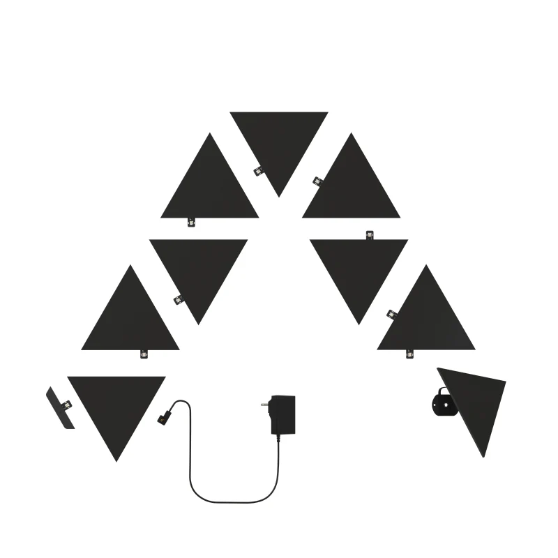 Shapes Limited Edition Ultra Black Triangles Smarter Kit (9 Panels) - Image 5